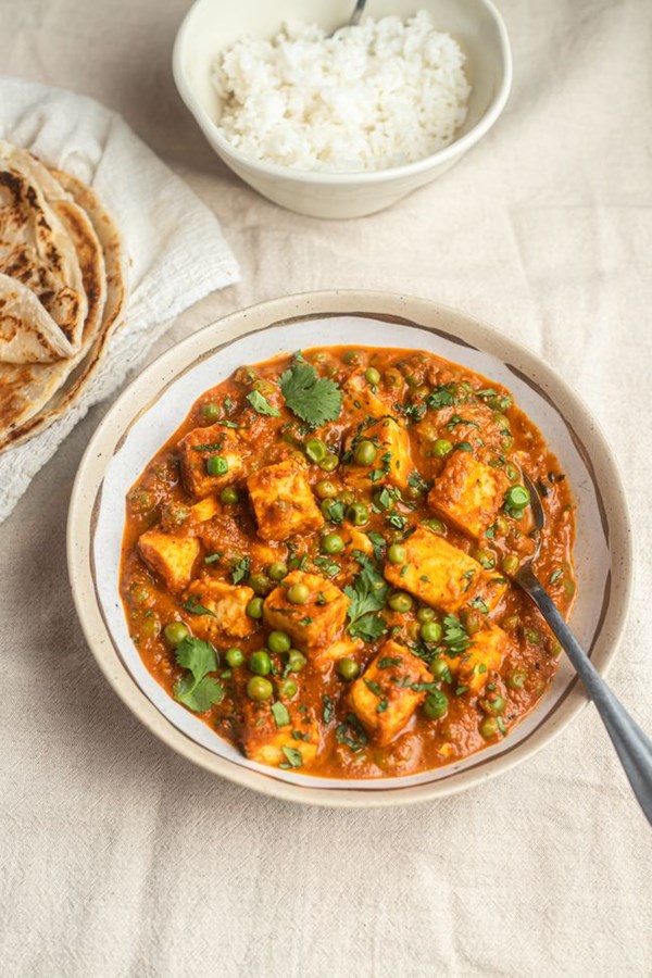 Matar paneer