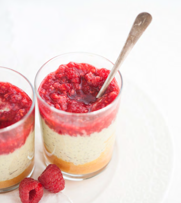 Matcha chia pudding parfaits recipe | Eat Your Books