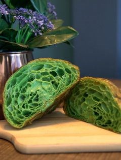 Matcha croissants
