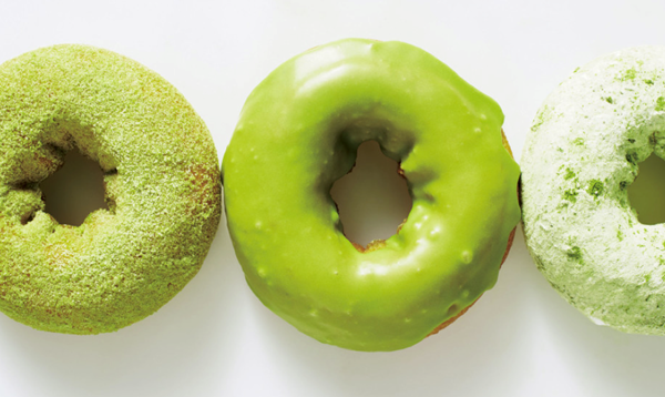 Matcha doughnuts