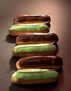 Matcha éclairs