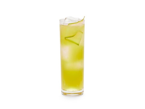 Matcha gin and tonic
