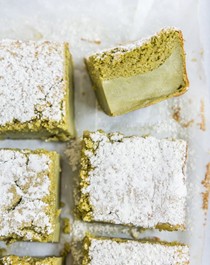Matcha (Japanese green tea) magic custard cake