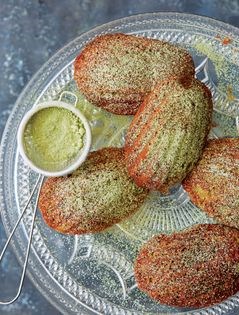 Matcha Madeleines