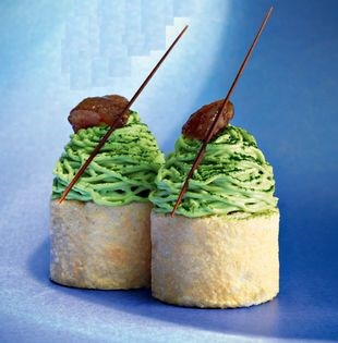 Matcha Mont Blanc