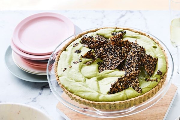 Matcha tart