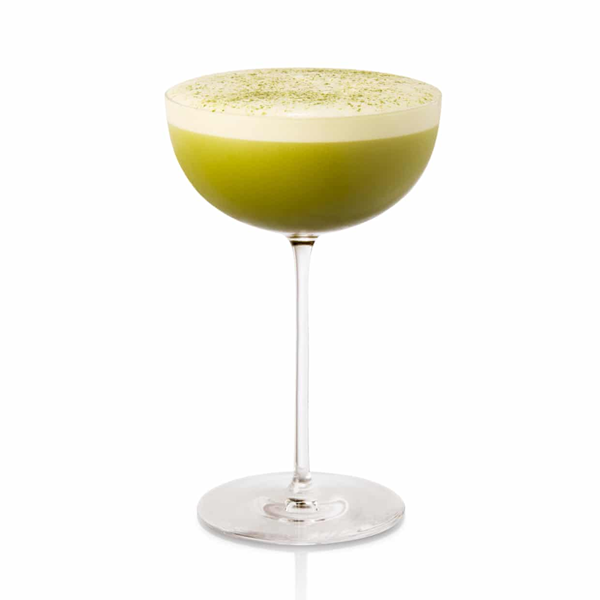 Matcha whisky sour (Maddy Slack)
