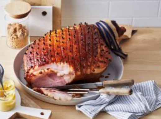Matt Moran's baked Christmas ham with maple syrup and clove glaze