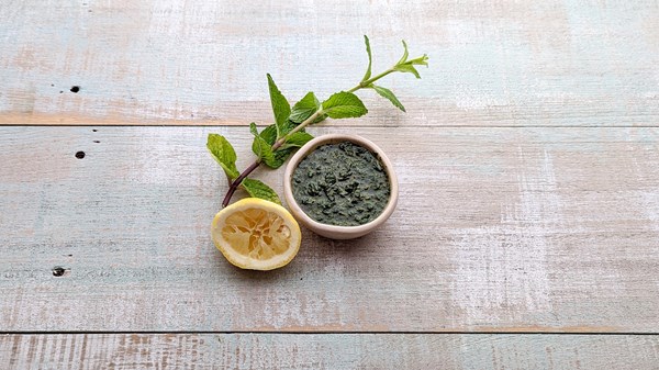 Matt Moran's rough mint sauce