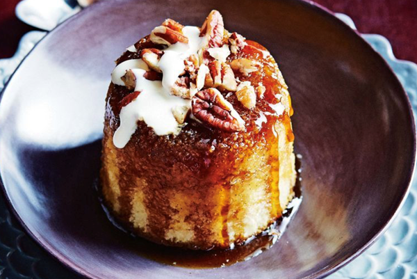 Matt Preston's maple and pecan pouding chomeur