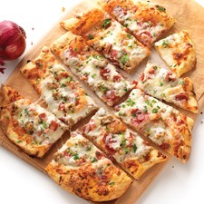Matt's meat lovers' pizza