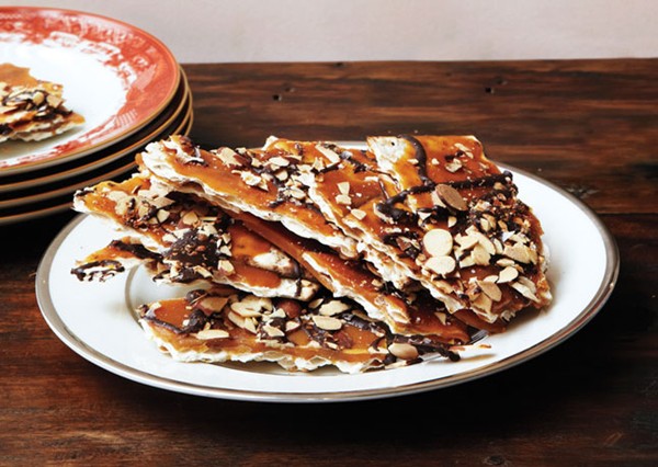 Matzo-almond croccante