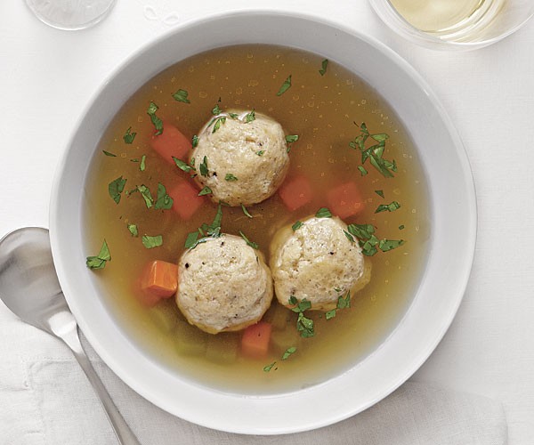 Matzo ball soup