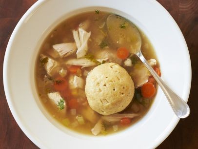 Matzo ball soup