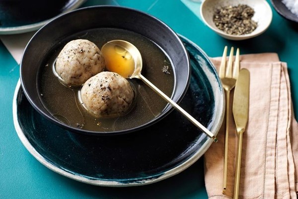 Matzo ball soup