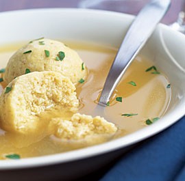 Matzo ball soup