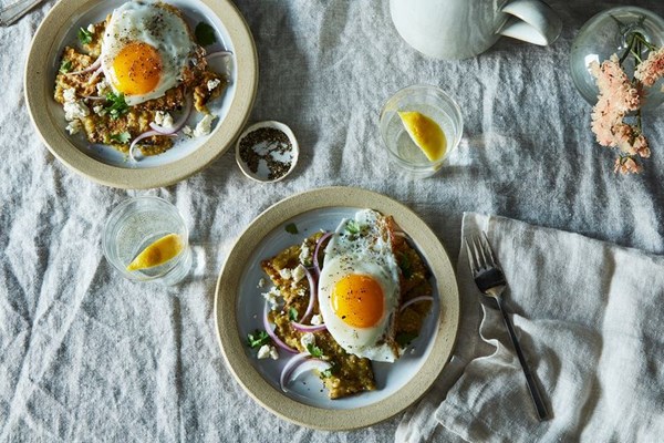 Matzo chilaquiles