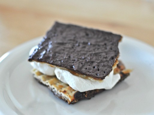 Matzo 'crack' s'mores