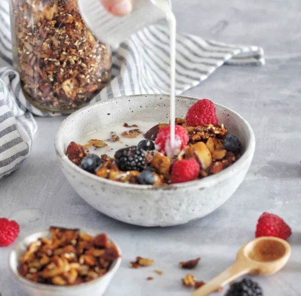 Matzo olive oil granola