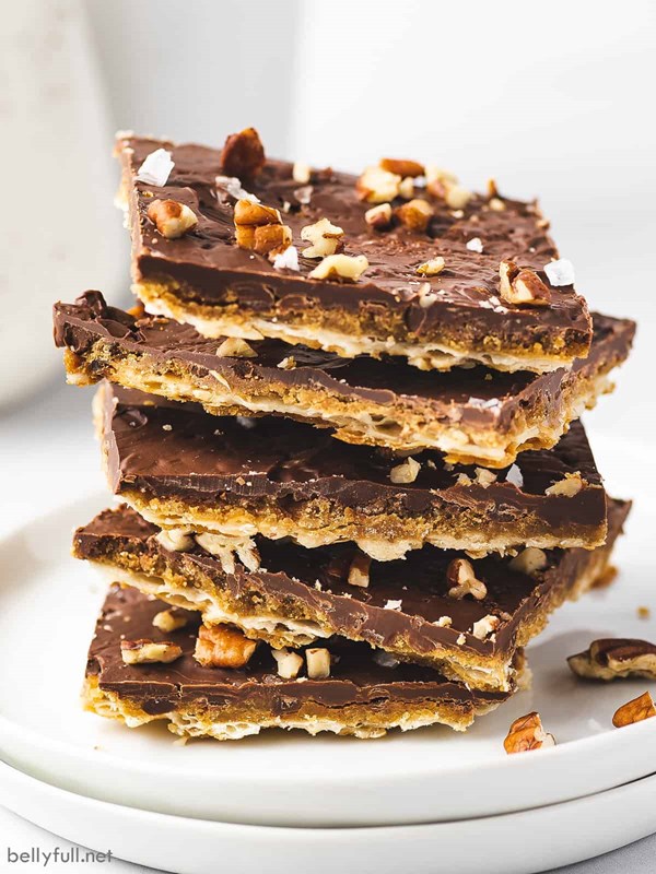 Matzo toffee