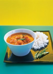 Mauritian shrimp curry