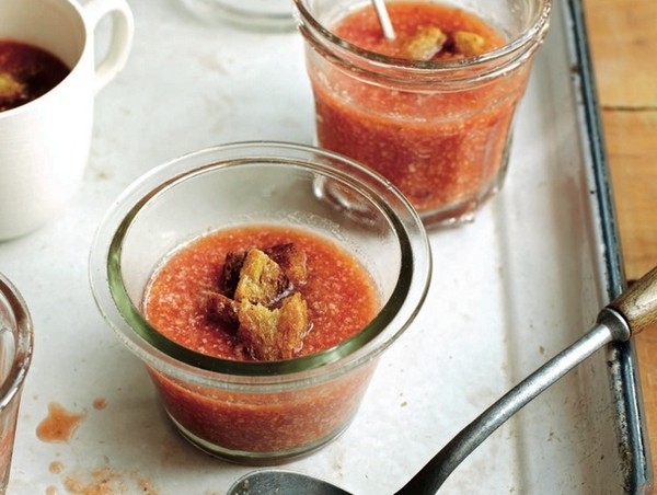 Max and Eli Sussman's watermelon gazpacho (Cook the Book)