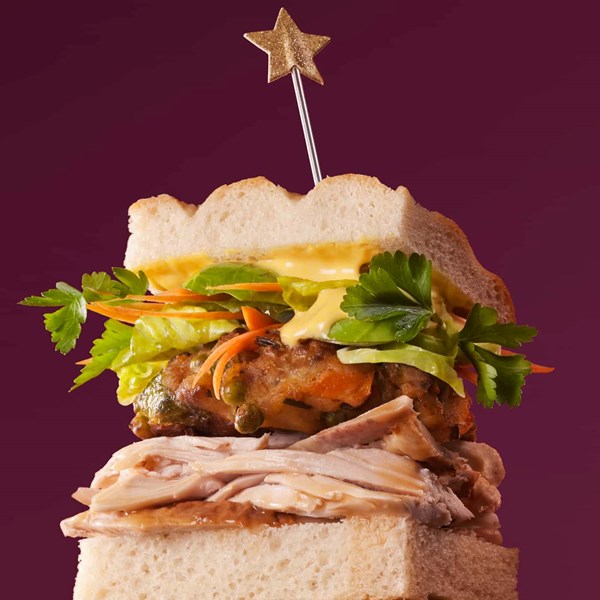 Max Halley's great big OFM Christmas sandwich