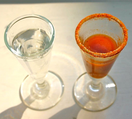 Mayahuel's spicy rimming mix