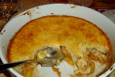 (Maybe the world's best) peach cobbler