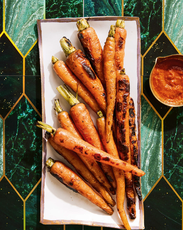Maydān’s grilled carrots with harissa 