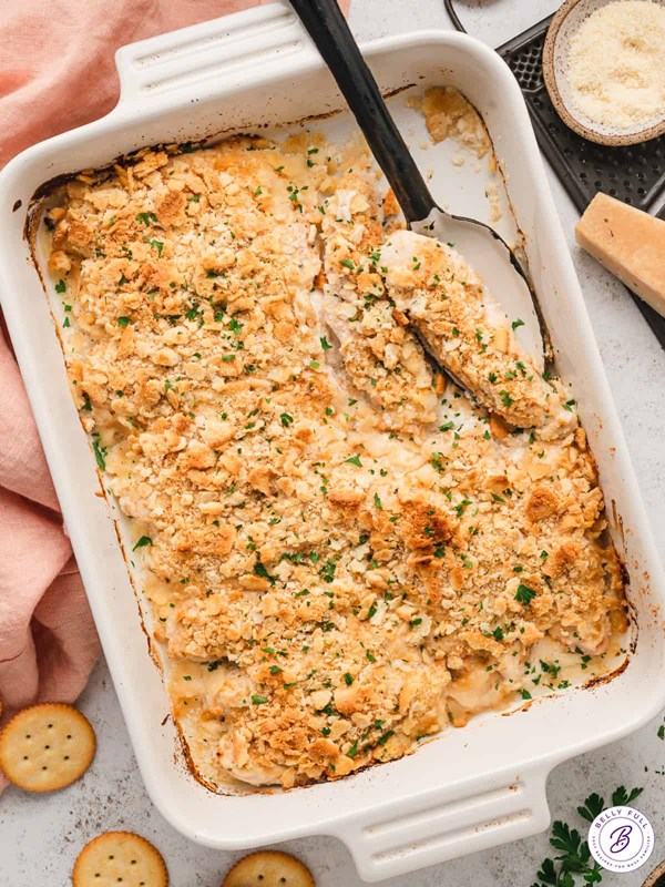 Mayo Ritz cracker chicken