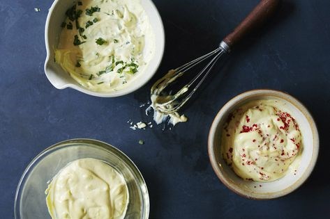 Mayonnaise with variations