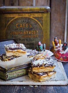 Mazurek-inspired millionaire’s shortbread