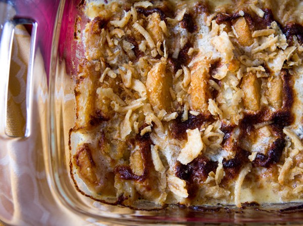 McDonald's hash brown potato gratin
