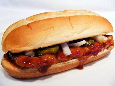 McDonald's McRib sandwich