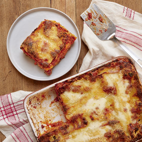 Meat lasagna