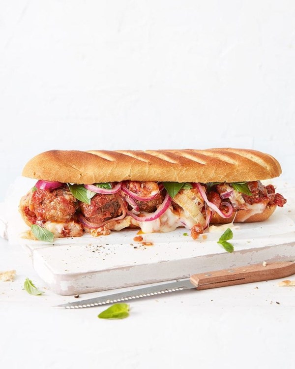 Meatball & Taleggio subs