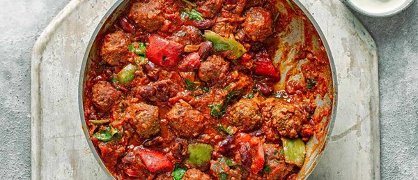 Meatball chilli con carne
