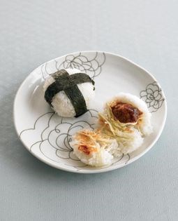 Meatball onigiri