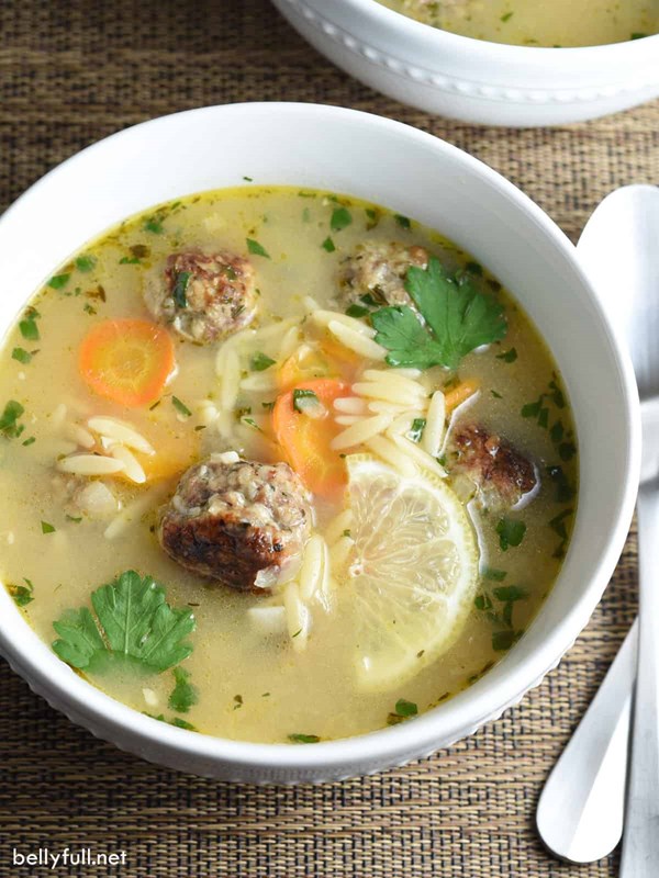 Meatball soup