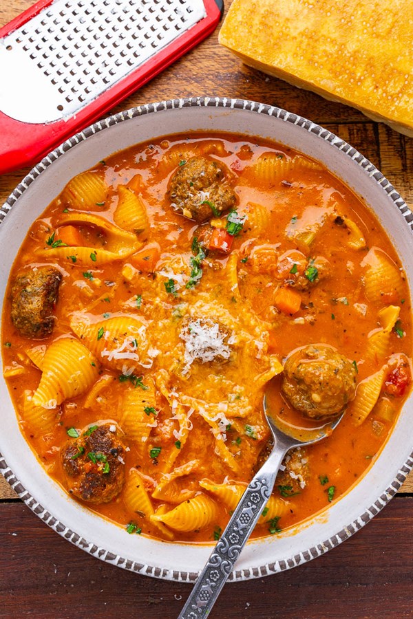 Meatball soup