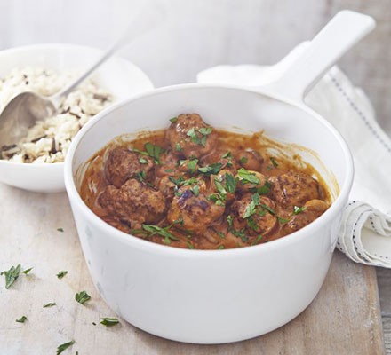 Meatball Stroganoff