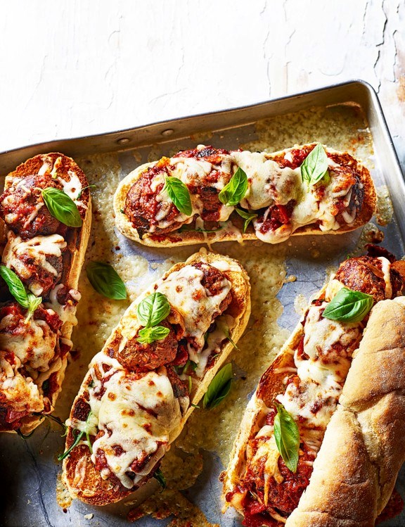 Meatball sub melts