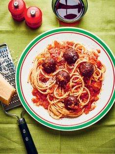 Meatballs and spaghetti