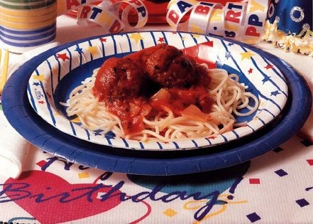 Meatballs and spaghetti