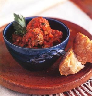 Meatballs in six styles (Albóndigas or kofte)