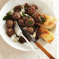 Meatballs with chutney