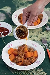 Meatballs with pumpkin & spice butter (Doleme)