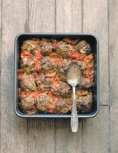Meatballs with tomato (Boulettes à la tomate)