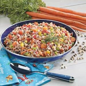 Meatless hopping John